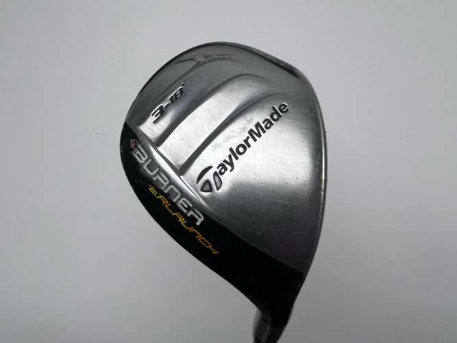 TaylorMade Burner Superlaunch 3 Hybrid 18* REAX 60g Stiff Graphite Mens RH