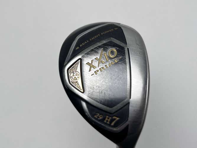 XXIO Prime 10 7 Hybrid 29* Prime SP-1000 Flex 3212 44g Regular Graphite Mens RH