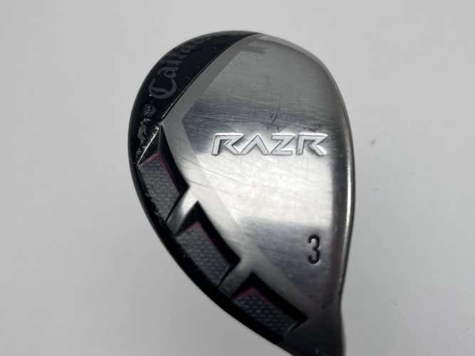 Callaway Razr X 3 Hybrid 21* 60g Stiff Graphite Mens RH