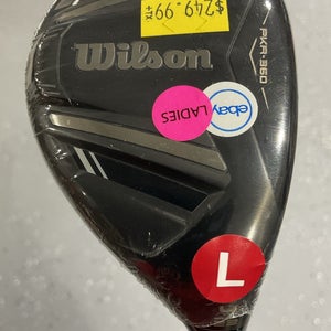 Wilson DYNAPWR 22° #4 Hybrid 39" PROJECT-X DENALI 4.0 50g Ladies Flex WRH