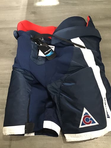 New Colorado Avalanche 3rd Jersey Senior Bauer Pro Stock Vapor Large + 1/ G+ 1 Pants
