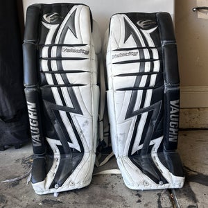 36" Vaughn Velocity 3 7300 Goalie Leg Pads (Used)