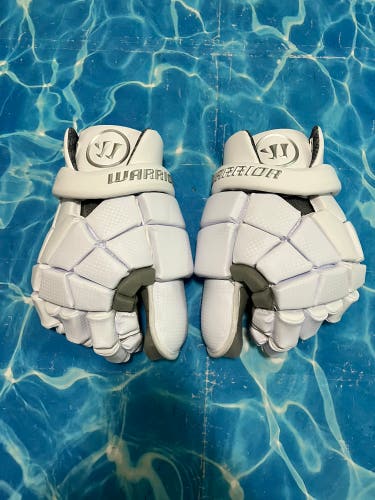 White Warrior Nemesis QS Lacrosse Gloves (New)