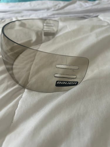 Bauer Pro stock straight Tinted Visor new