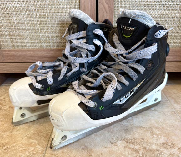 CCM RIBCOR 50K Senior Goalie Skates - Mens Size 10.5