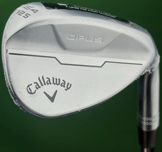 Callaway Opus Chrome Sand SW Wedge 54-12* S-Grind Steel Dynamic Gold Mid 115 NEW