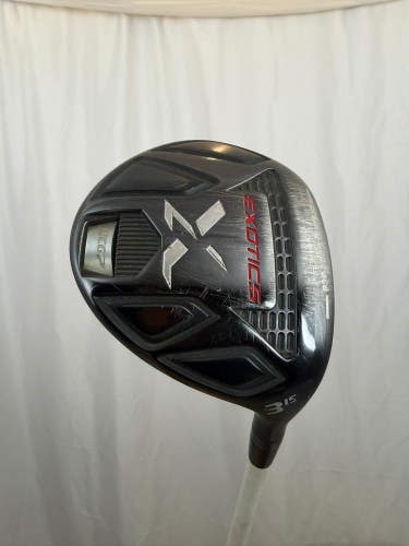 Tour Edge XCG7 3-Wood 15 Fujikura Fuel Stiff Flex 43 +HC