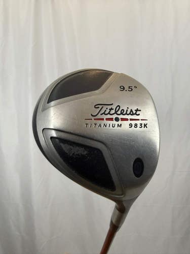 Titleist 983K Driver 9.5 Grafalloy Stiff Flex 45