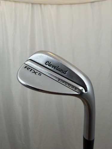 Cleveland RTX 6 ZipCore Gap Wedge 52 / 10 Spinner Wedge Flex 35.75 NICE