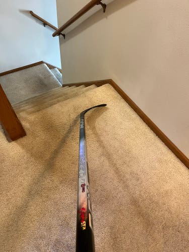 Senior CCM Ribcor Trigger 10 Pro Left Hand Hockey Stick P90TM 80 Flex Pro Stock (New)