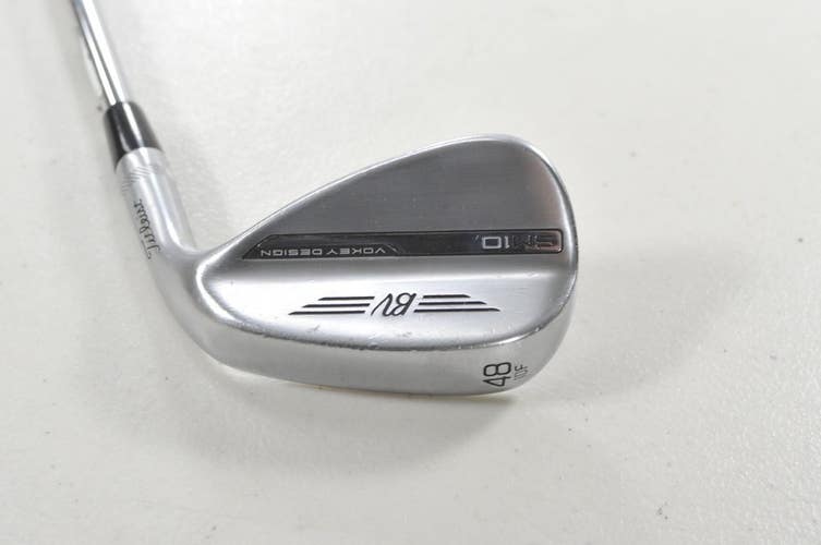 Titleist Vokey SM10 Tour Chrome 48*-10F Wedge Regular Flex Right Steel # 217747