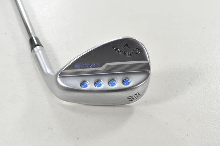 Callaway Jaws MD5 Platinum Chrome 60*-10S Wedge Right DG Spinner Steel # 217643