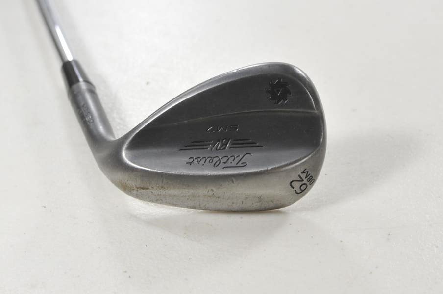Titleist Vokey SM7 Jet Black 62*-08M Wedge Right DG Spinner 115g 