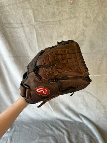 Brown Rawlings Mark of a Pro RH Pitcher's Baseball Glove 12.5" (Used)