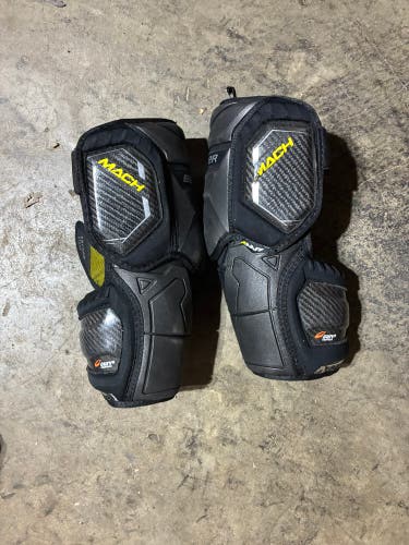 Intermediate Large Bauer Supreme Mach Elbow Pads (New)