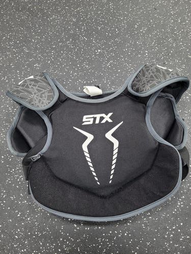 Used STX STALLION 75 Lacrosse Shoulder Pads Black LG 11849-S000039560