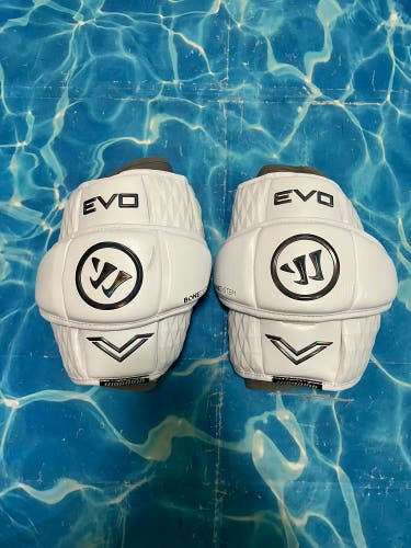 Large Adult Warrior Evo Elbow Pads (New)
