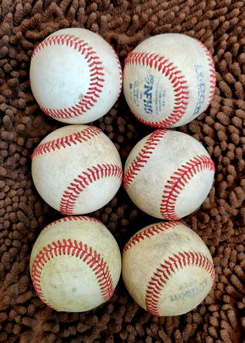 6 Pack Baseballs