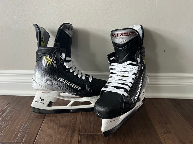 Bauer Vapor Hyperlite 2 Hockey Skates 6 w/ JRZ DLC runners (like new)