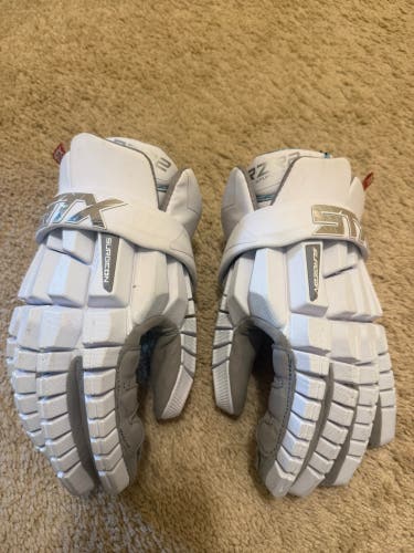 STX Surgeon RZR2 Lacrosse Gloves (Used)