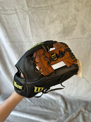 Blue Wilson A2000 RH Infield Baseball Glove 12.5" (Used)