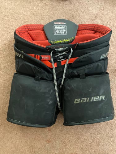 Senior Small Bauer Vapor 2X Pro Hockey Goalie Pants (Used)