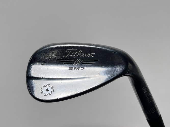 Titleist Vokey SM7 Tour Chrome Wedge 52* 8 Bounce F-Grind Wedge Steel Mens RH
