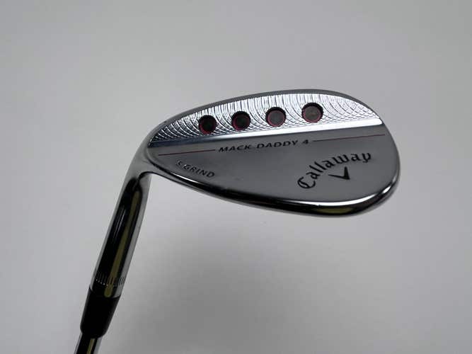Callaway Mack Daddy 4 Chrome Sand Wedge SW 56* 10 DG S200 Tour Issue Stiff LH
