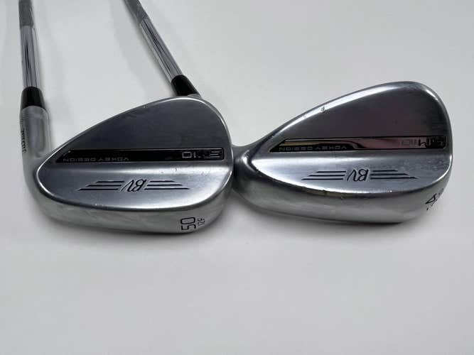 Titleist Vokey SM10 Tour Chrome Wedge Set 50* 12 54* 12 SM10 Wedge Steel Mens RH