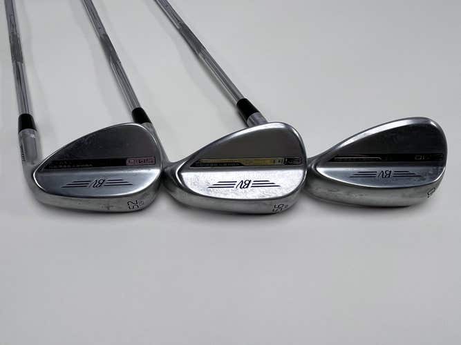 Titleist Vokey SM10 Tour Chrome Wedge Set 52* 12 | 56* 14 60* 12 SM10 Wedge RH