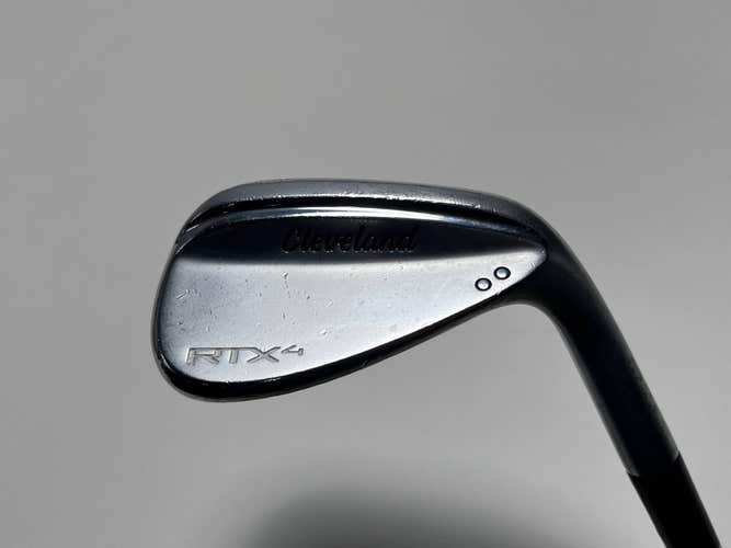 Cleveland RTX 4 Tour Satin Wedge 52* 10 Bounce MID S400 Stiff Steel Mens RH