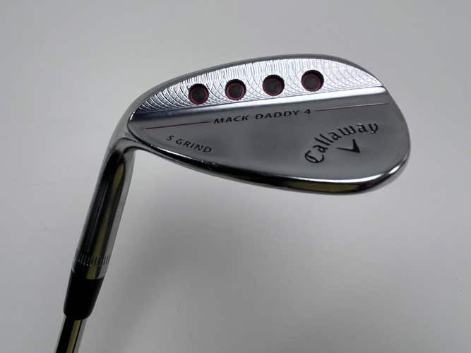 Callaway Mack Daddy 4 Chrome Sand Wedge SW 56* 10S DG S200 Tour Issue Stiff LH