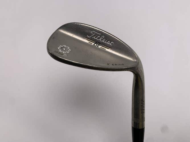 Titleist Vokey SM5 Gold Nickel Lob Wedge LW 58* 11 Bounce Wedge Steel Mens RH