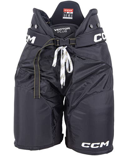 NEW CCM Tacks Vector Plus Pants, Black, Jr. Large