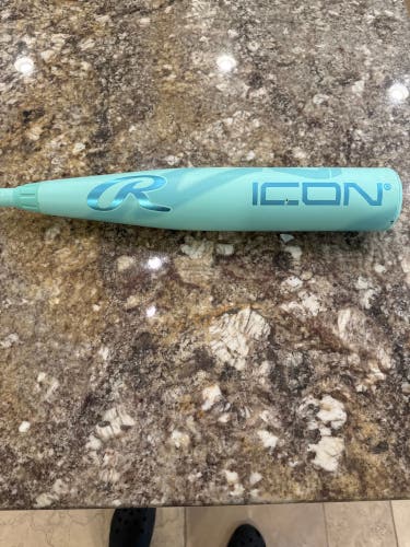 2026 Rawlings Icon Composite USSSA Certified Bat (-10) 19 oz 29" (Used)