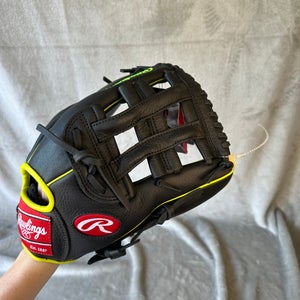 Black Rawlings Select Pro Lite RH Infield Baseball Glove 12" (New)