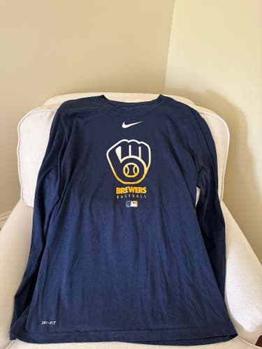 Mens MLB Milwaukee Brewers Tee Shirt
