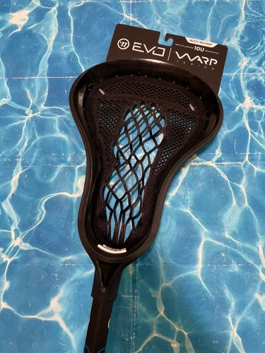 Warrior Evo Warp JR Lacrosse Stick | Black (New)