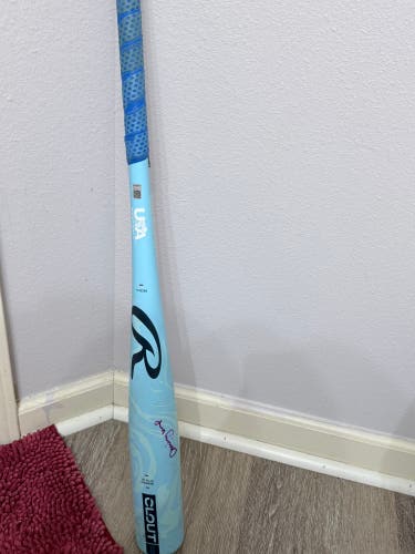 2025 Rawlings Clout AI Alloy USABat Certified Bat (-10) 10 31" (Used)
