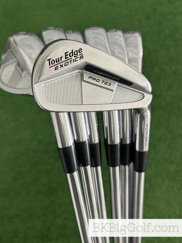 Tour Edge Exotics Pro 723 Forged Iron Set 4-P / KBS Tour 130 X Extra Stiff