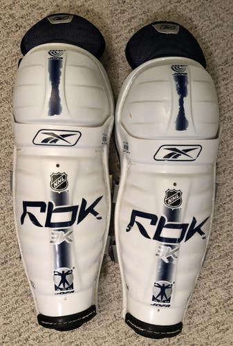 Senior Reebok 3K by Jofa JDP/ASD NHL Hockey 15" Shin Pads (Used)