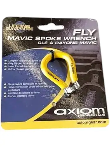 Axiom Spoke Wrench Fly Mavic Interface New Yellow