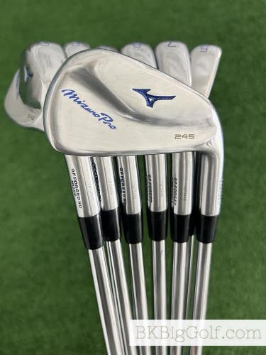 Mizuno Pro 245 Forged Iron Set 5-G / Project X LZ 6.5 Extra Stiff