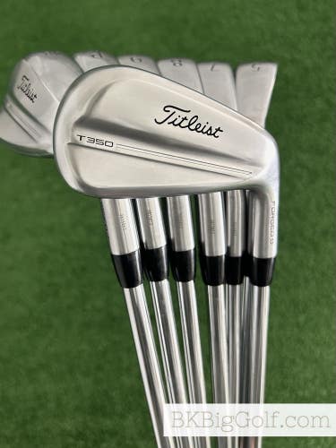Titleist T350 25 Forged Iron Set 5-48 / True Temper AMT Red Regular +1/2