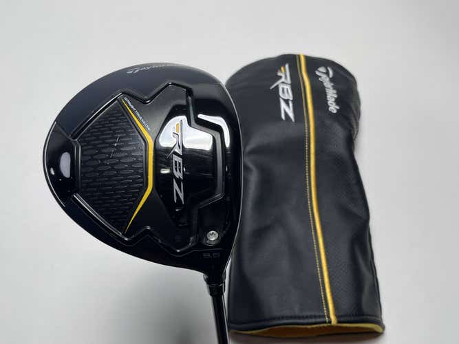 TaylorMade RocketBallz Black Driver 9.5* Matrix Ozik White Tie X4 Regular RH HC