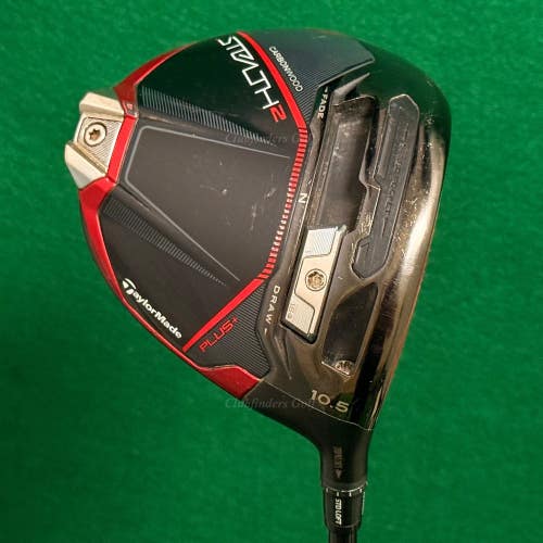 TaylorMade Stealth 2 Plus+ 10.5 Driver HZRDUS Smoke RDX 6.0 Stiff w/ HC