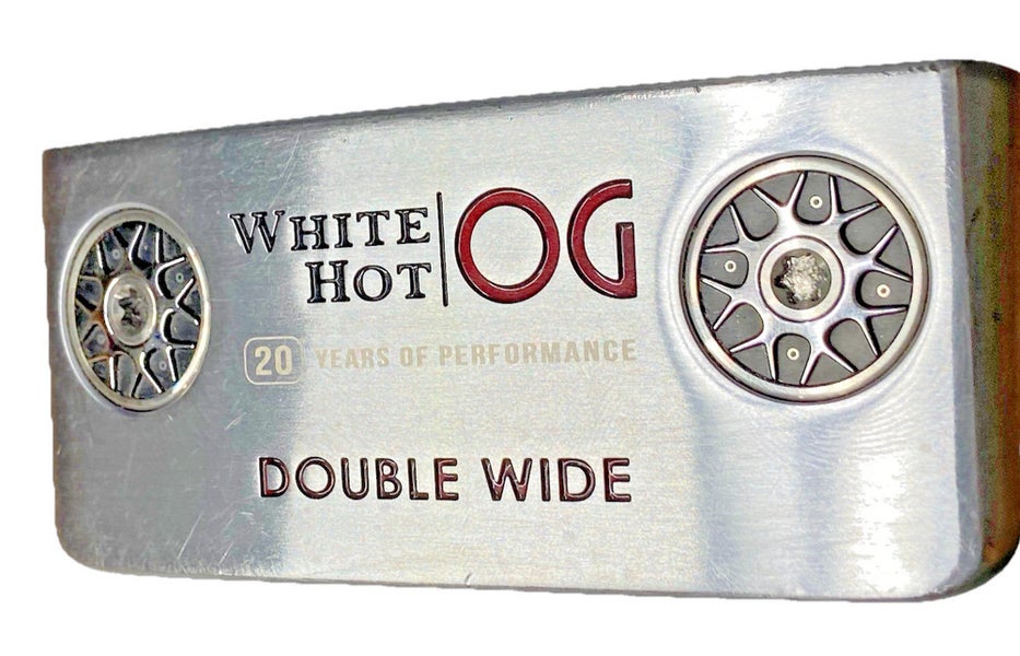 Odyssey White Hot OG Double Wide Stroke Lab 22 Putter RH 34.5 HC Stock Grip NICE