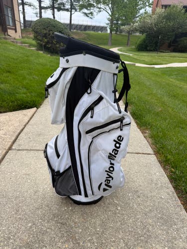 TaylorMade Cart Bag Golf 14 Way white / black