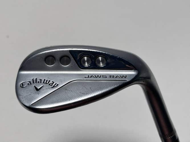 Callaway Jaws Raw Chrome Wedge 60* 10 Bounce S-Grind  Spinner 115g Steel Mens RH
