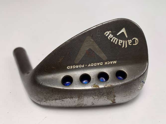 Callaway Mack Daddy Forged Slate Lob Wedge LW 58* 8 Bounce HEAD ONLY Mens RH